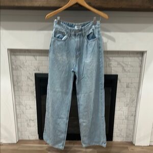 Jbd high waist wide leg Light Blue Denim Jeans